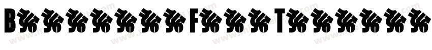 Brickson Free Trual字体转换